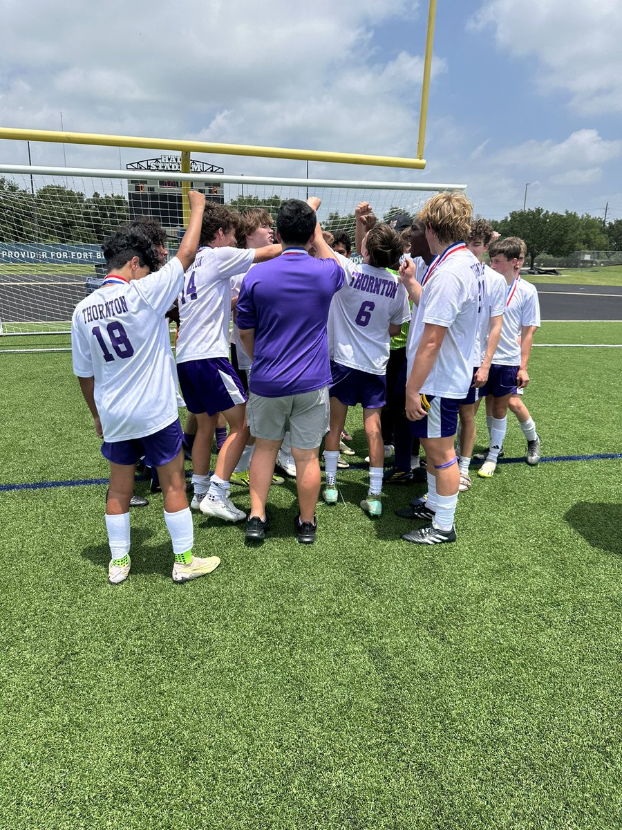 Your MS Boys A Team Soccer Champions - Thornton MS. Congratulations!!! @RTMSThundercats @RTMSBOYSSPORTS