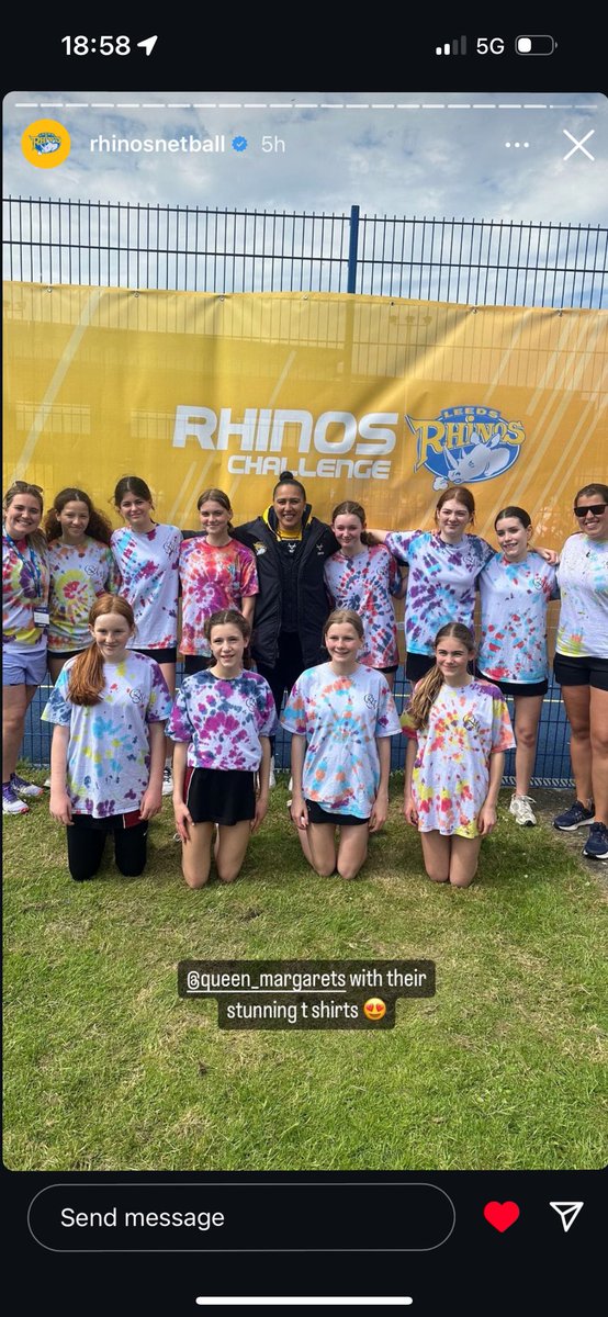 Awesome weekend so far at <a href="/RhinosNetballSL/">NIC Leeds Rhinos Netball</a> weekender. Students having a blast