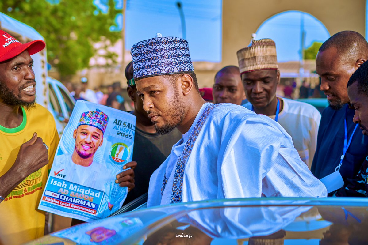 Today marked a momentous occasion in my political journey, as Malam Faruk Jobe, the Deputy Governor of Katsina State, and Sani Aliyu Daura, the Chairman of the Katsina State APC, formally declared me as the flag bearer of the All Progressives Congress for Katsina Local Government