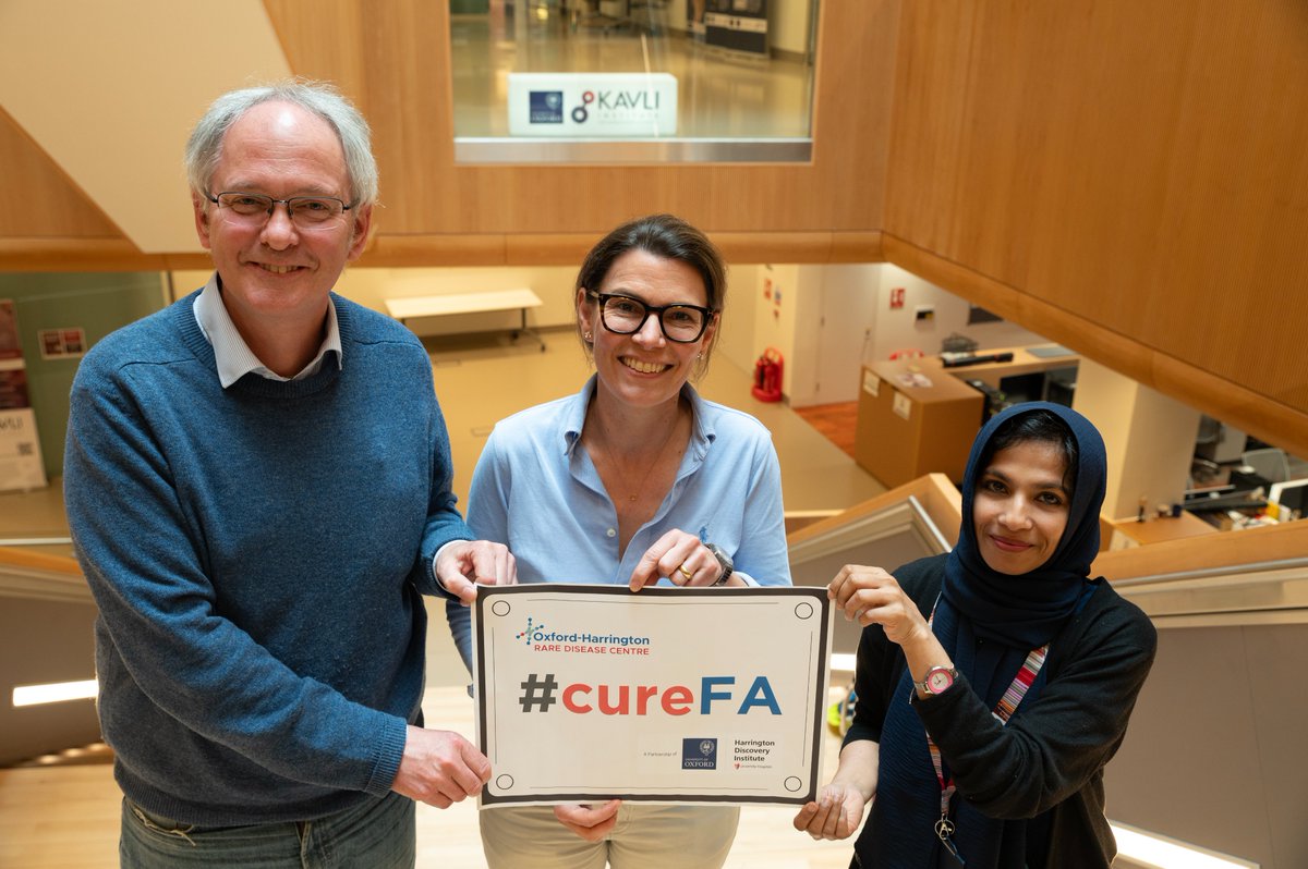 Its Friedreich’s Ataxia (FA) awareness day! Our FA Alliance has FA therapeutics development projects with @EstherBecker @WadeMartinsLab @rinaldi_ca @The_R_lab @NDCNOxford @KavliOxford @OxPaediatrics @IdrmOxford #cureFA #friedreichs #ataxia