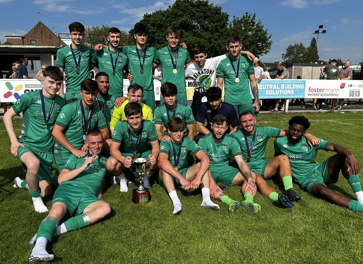 🏆LEAGUE 2 CHAMPIONS🏆 Congratulations to @PilkingtonU23 on winning the CFL League 2 title and promotion to League 1. Attractive entertaining football all season!