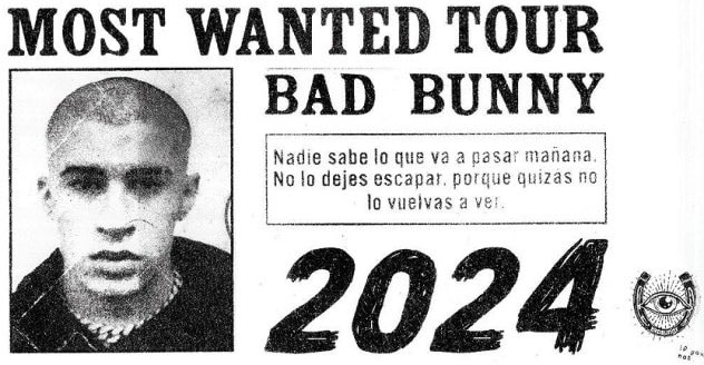 - Bad Bunny “Most Wanted Tour”- 41/46 ✨ - Orlando, FL 🗺 - @TheKiaCenter 🏟️ - Capacity: 20,000 👥 - May 18, 2024 🗓️ - Doors Open: 7:00pm - Bad Bunny: 9:00pm 🐎 - SEE YOU TONIGHT 🥹