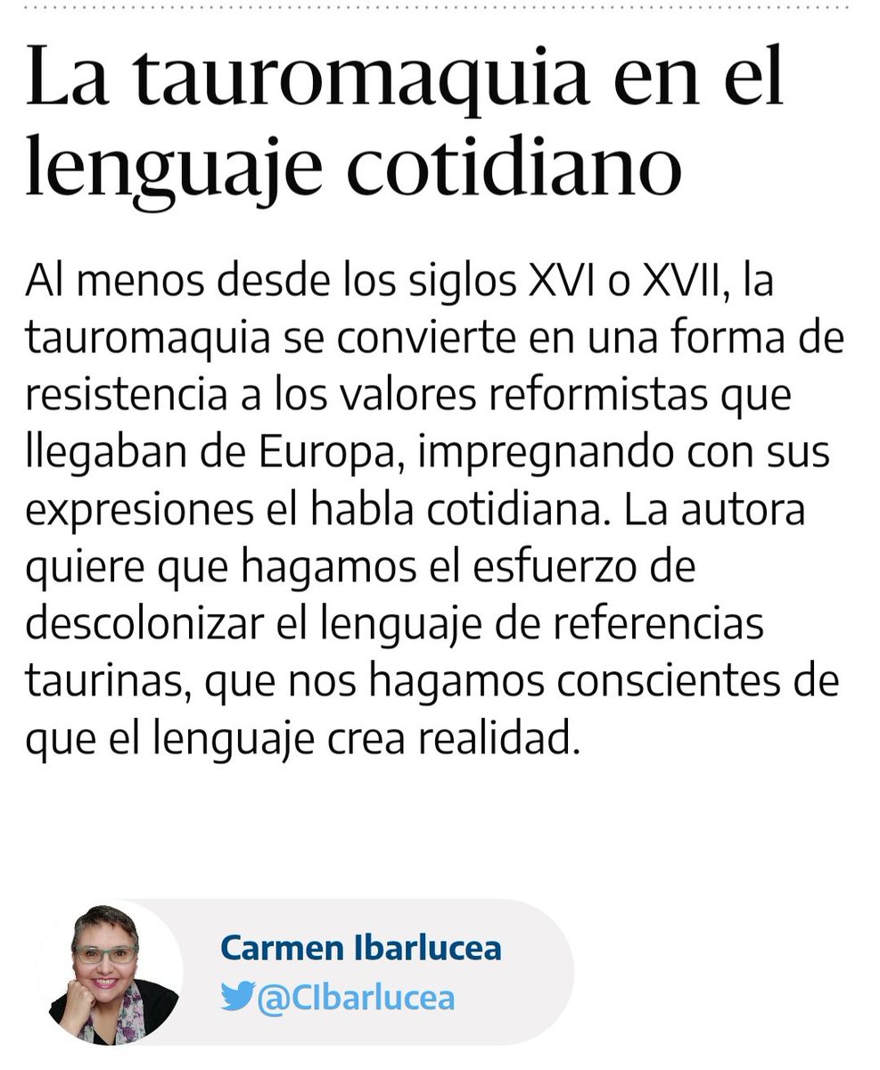 NO te pierdas esta interesante lectura de nuestra Amiga @CIbarlucea integrante de @ACD_canal  🙌 📰🗞

eldiario.es/caballodenietz…

#AnimalesConDerechos 
#LecturasRecomendadas
#Noticias
#InformeAnimal
#Blog
#NoAlMatratoAnimal
#NoALaViolenciaHaciaAnimales
#España
#México