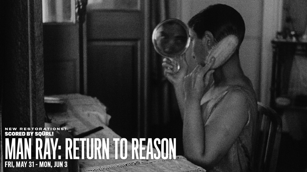 Coming Soon • Now available in new restorations with an all-new score by SQÜRL, theses four films Man Ray directed between 1923 and 1929 represent a high water mark of early European avant-garde cinema. MAN RAY: RETURN TO REASON screens May 31 – June 3. brattlefilm.org/movies/return-…