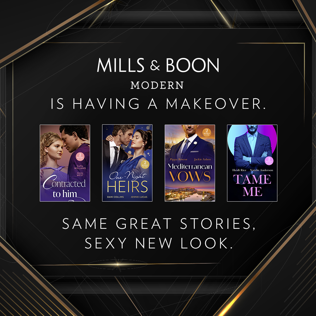 Same great stories. Sexy new look 😍😍😍 Our Modern romance books are having a makeover! Here's a sneak peak at the upcoming stories 👀👉 ow.ly/FtBO50RIbZU