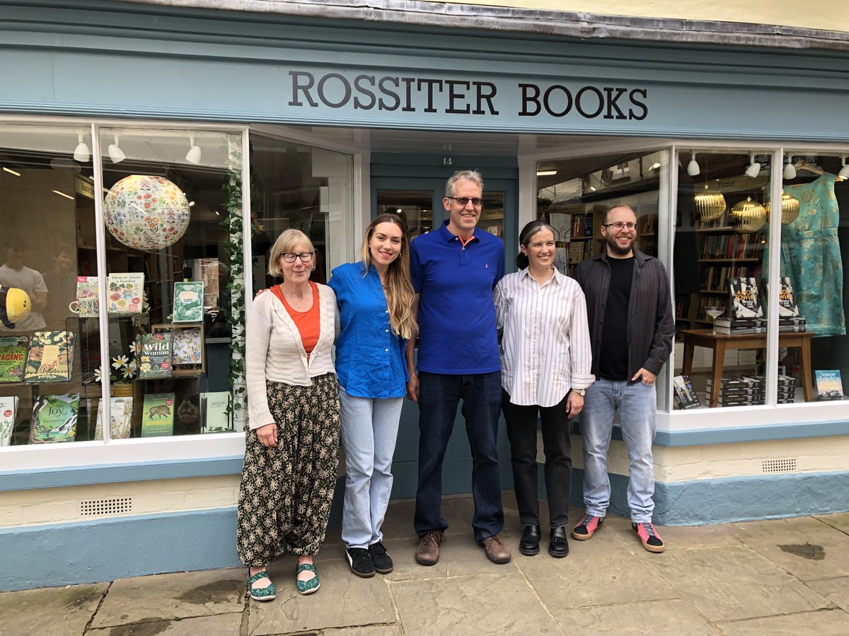 Busy day for Rossiter Books New shop opened in Hereford, @tiffanymurray signing books in #Monmouth & #RossonWye @JulieOwenMoylan popped into Monmouth with her new book and finishing off with @jconnollybooks event in #Malvern