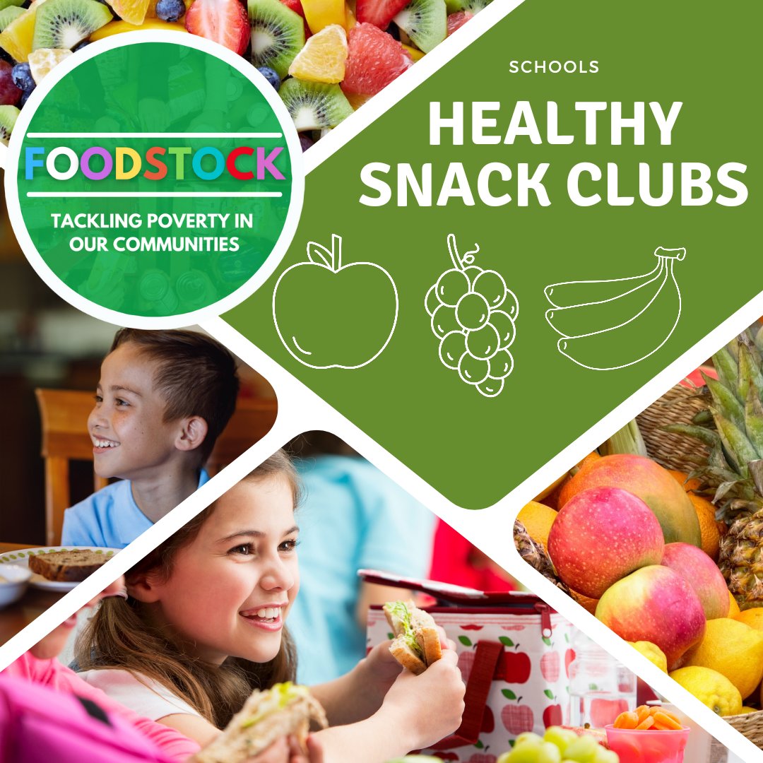 Can you help?  Our Foodstock Healthy Snack / Breakfast Clubs at schools are currently reaching over 1500 children each week. Our aim is to provide children with the food they need to stay healthy while also removing hunger as a barrier to their learning.  We hope to extend this