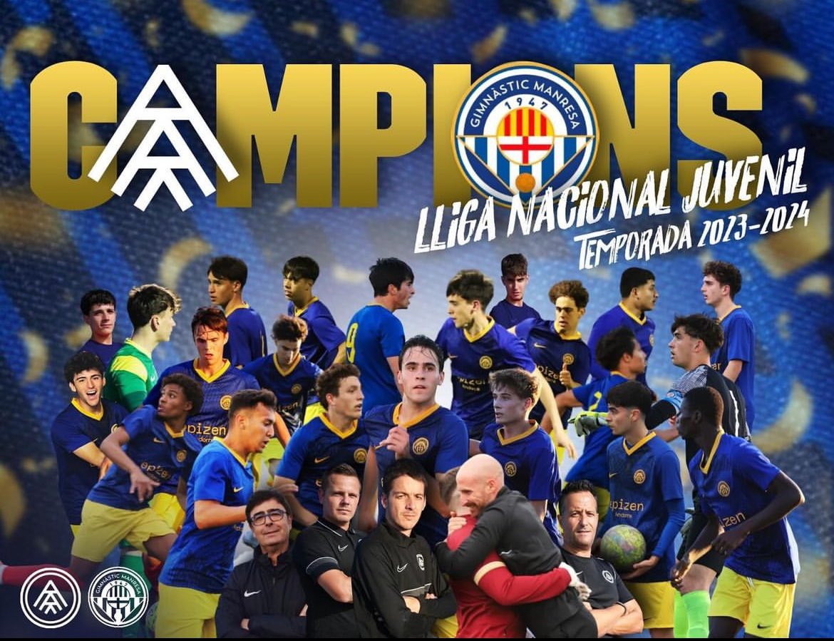 nenumark's tweet photo. Campeones Liga Nacional Juvenil !! 🏆🏆
@fcandorra 
@nasticmanresa https://t.co/QTLEtnI5NK