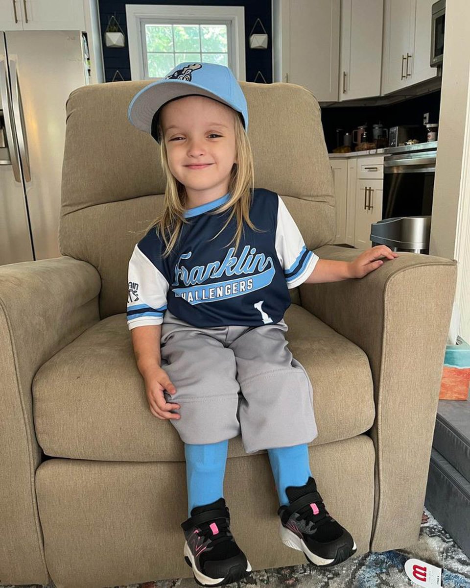 While Georgia Olsen’s first love is playing baseball with her team, she enjoys trying different types of sports and is excited to explore all that is possible with her new GRIT Jr. All-Terrain Wheelchair! Born with spina bifida, sports have made big impacts on her life. #TeamCAF