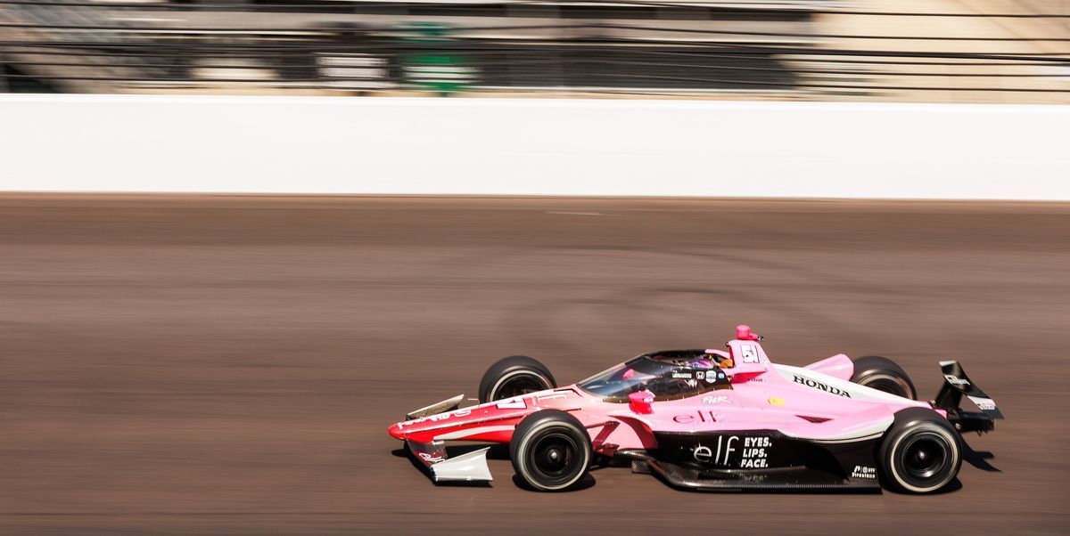 Katherine Legge hits wall but refuses to lift in Indy 500 qualifying. roadandtrack.com/news/a60832761…