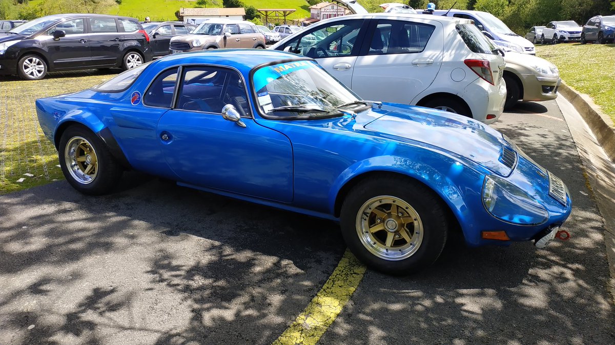 JouMike's tweet photo. René Bonnet Aerodjet en el concurso de Elegancia Biarritz 2023
Matra Djet en el parking de Ibardin
#Matra #RenéBonnet #Djet #MatraDjet #24HeuresDuMans https://t.co/tQSACZwVwL