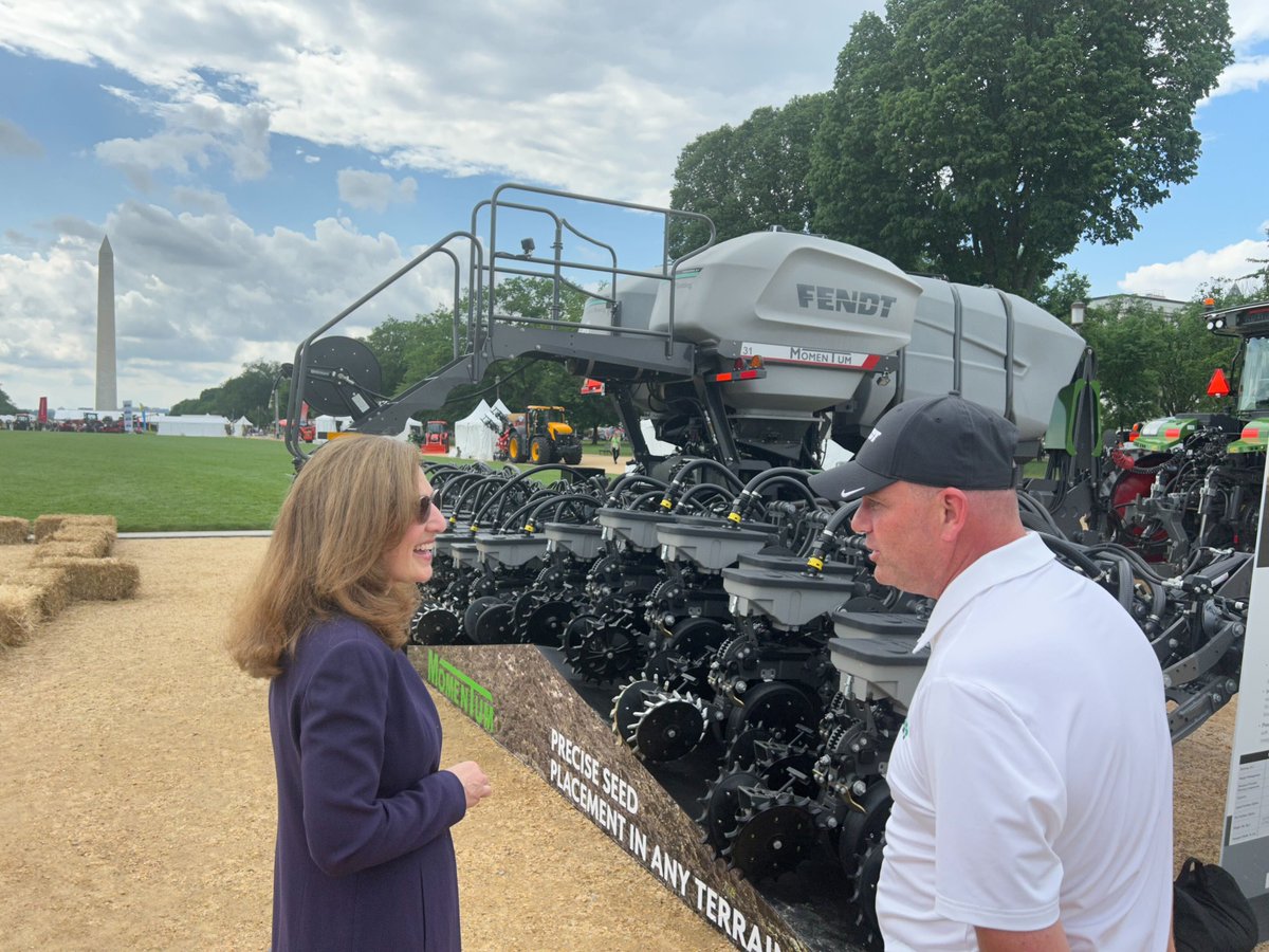 I stopped by this year's Ag on the Mall event to get a firsthand look at some of the technology driving our agriculture industry forward.