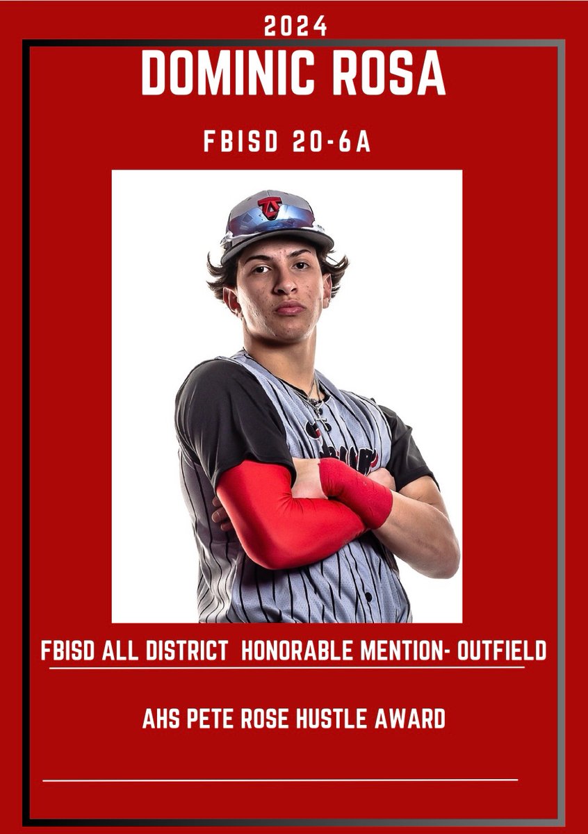 District Awards! Congratulations Dom!!