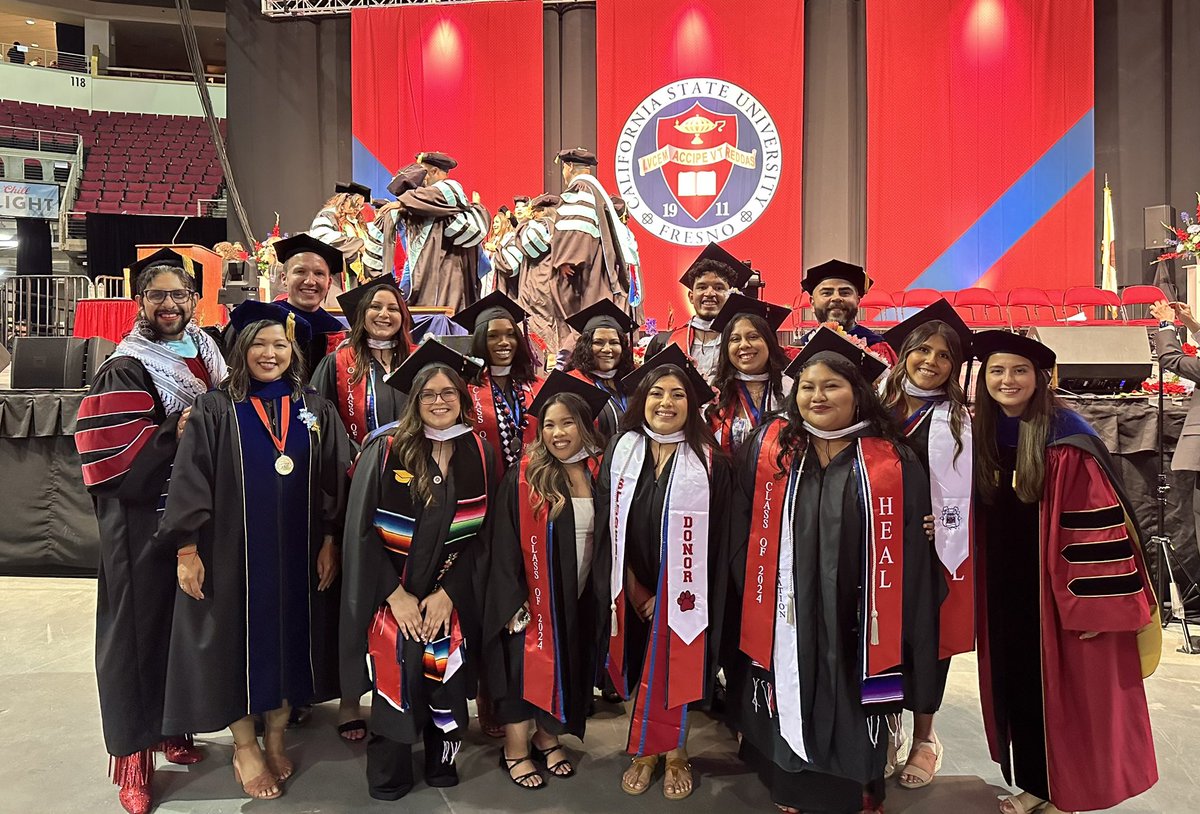 CONGRATULATIONS TO OUR 2024 HEALers! Y’all did it! #FresnoStateGrad <a href="/FresnoKremenEdu/">Kremen School of Education and Human Development</a>