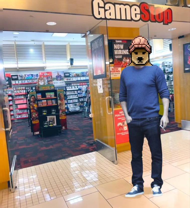 The pixels meet #Gamestop!

$wif $dwp and $GME

Cheers to all!!! $pepe we missing you...!!!!