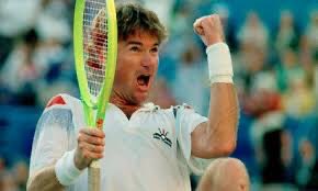 President Jimmy Connors winning the Bedminster Open.