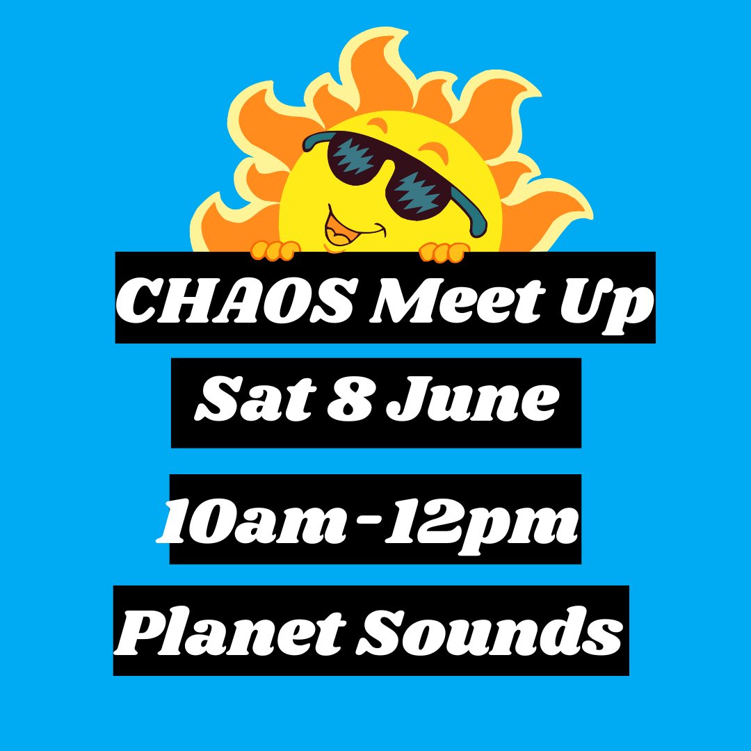 Next CHAOS meet up coming soon!

We’ll be meeting for the usual CHAOS chat and catch up, then heading to the brilliant Arches Open Studios! 

Fancy finding out more or coming along? Register here 👇
eventbrite.co.uk/e/june-chaos-m…