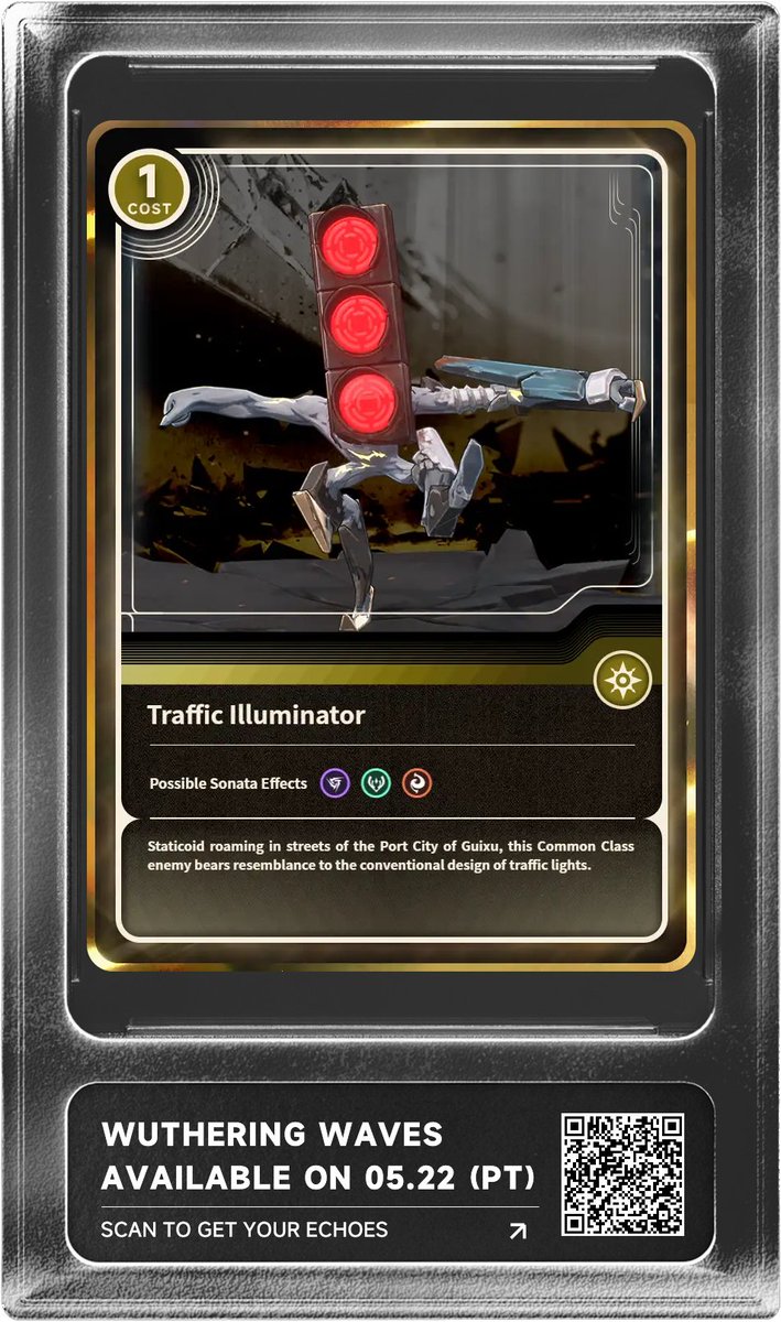zeetafarm's tweet photo. Tap now for a chance to claim 【Traffic Illuminator (5-star)】 for your account! 
Wuthering Waves, a brand new open-world ARPG #WutheringWaves https://t.co/tVSBuZOJRO https://t.co/3weo8qlOFa