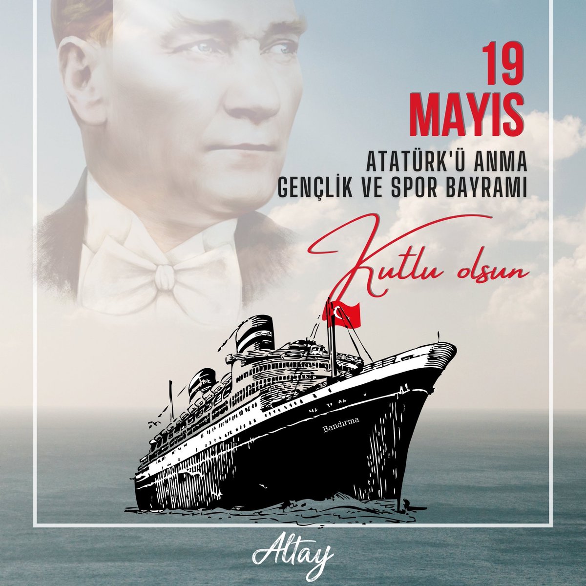 #19Mayıs1919 #AtatürküAnmaGençlikveSporBayramı 🇹🇷