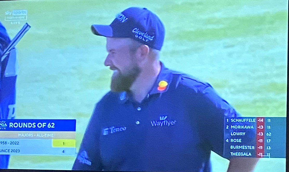 What a round by @ShaneLowryGolf The Clara man is on fire #uspga #lowry #valhalla #golf