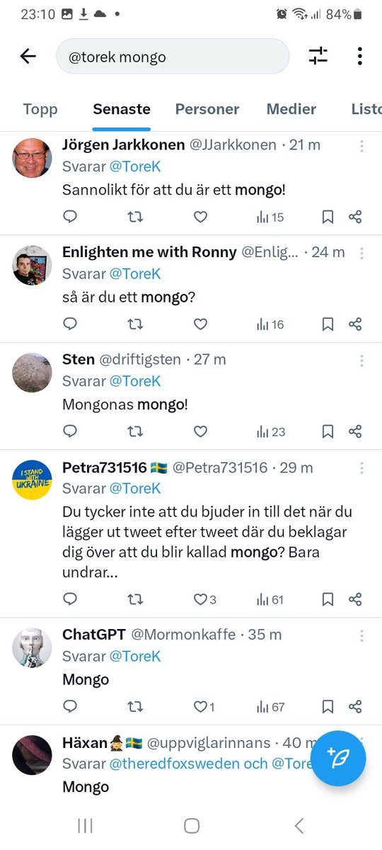 Sverigedemokrater kallar mig 'mongo' oavbrutet.