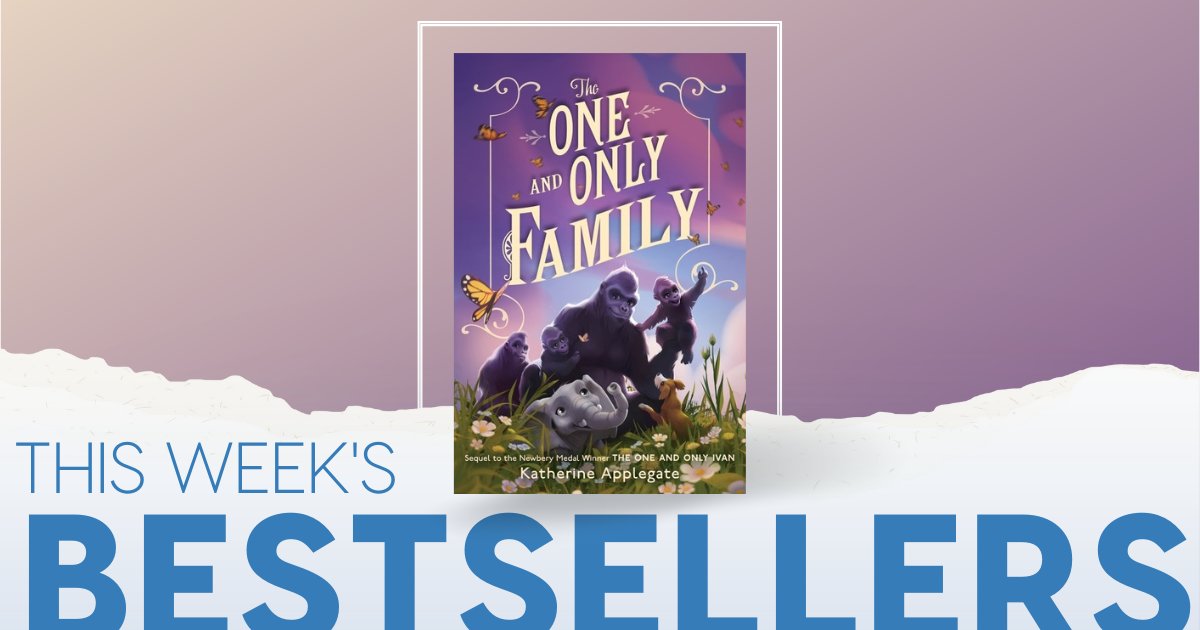 One last adventure for the Ivan in the #TheOneAndOnlyFamily 🐘 Award-winning author, @KAAuthor, is bringing back Ivan and his family for a final story in the #OneAndOnly series. Pick up this bestselling middle grade book today!