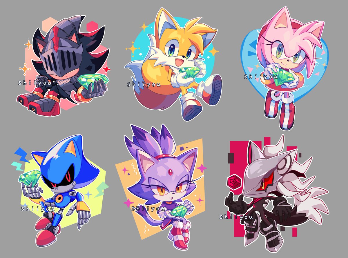 We did it 💪🏻they'll be available in my Etsy shop soon ♥
-
#SonicArt