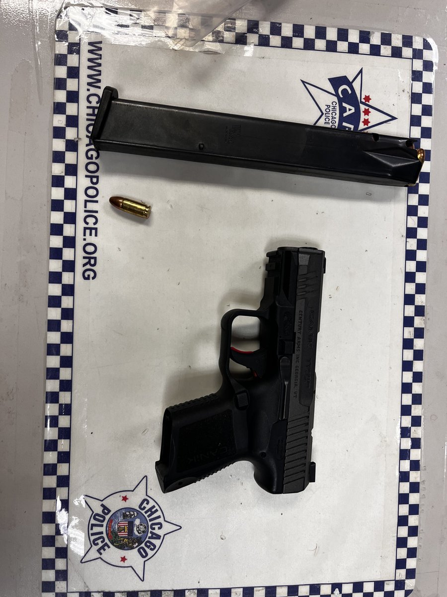 861C responded to a man with a gun call. The Officers observed the described offender, detained him and a weapon was recovered. Great work Officers!