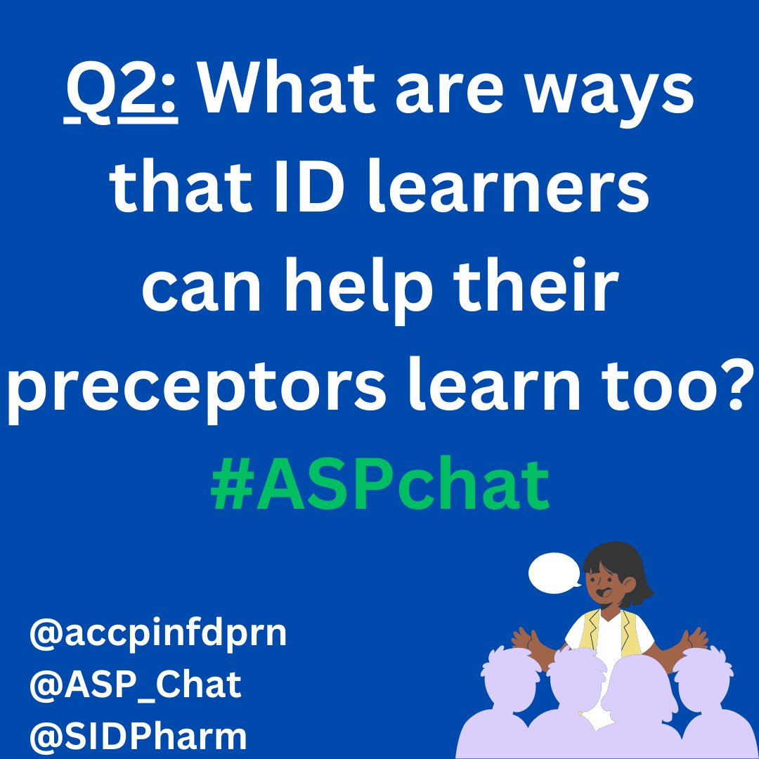 Share your response below &amp; remember to tag it with #ASPchat 🤓🧫📚

@asp_chat
@sidpharm