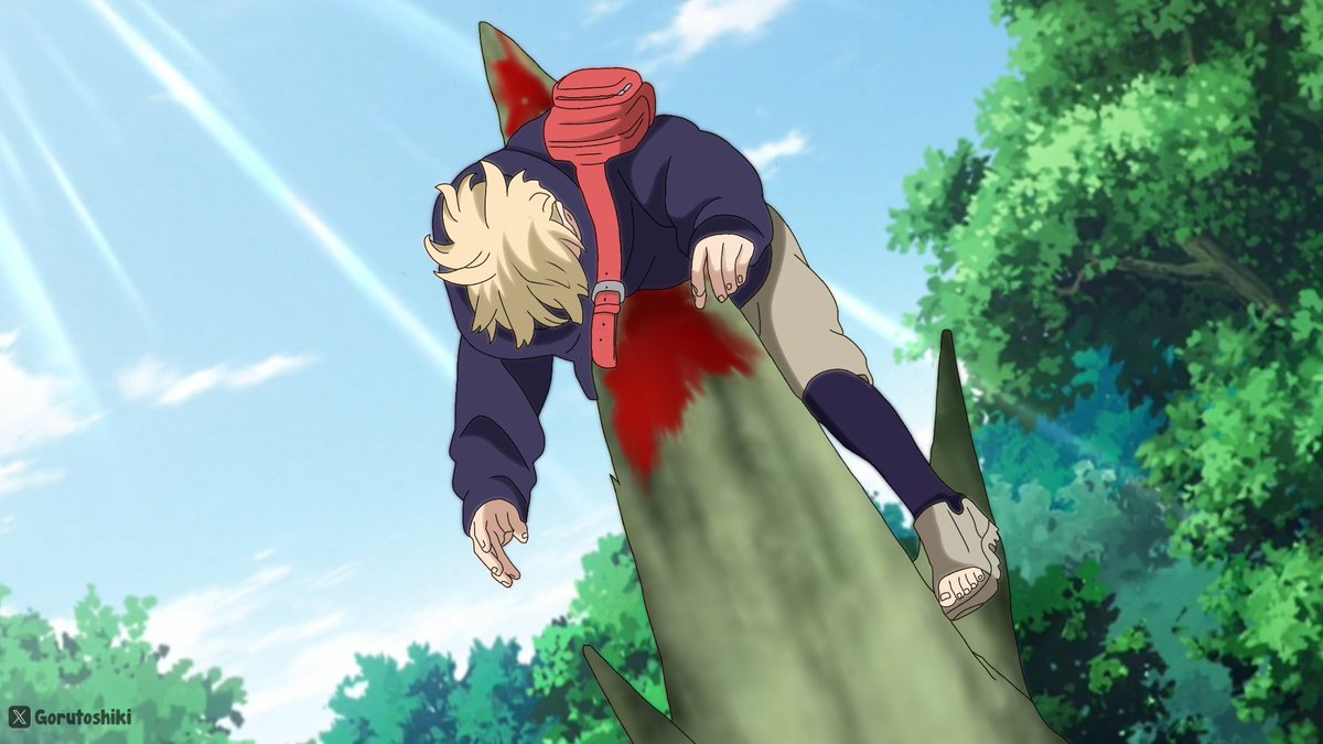 Inojin 😭 probably dead redraw anime style #BorutoTwoBlueVortex #BORUTO