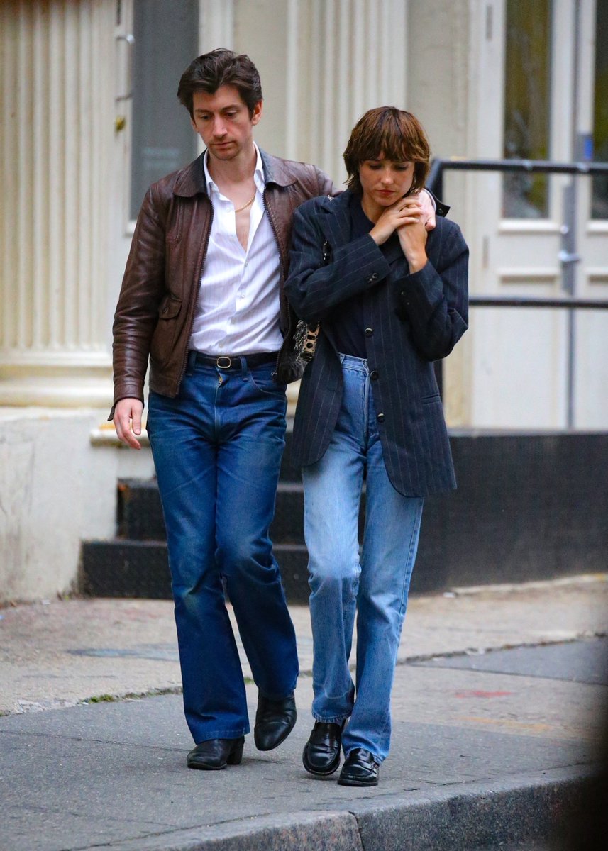 Alex Turner and Louise Verneuil in New York City.