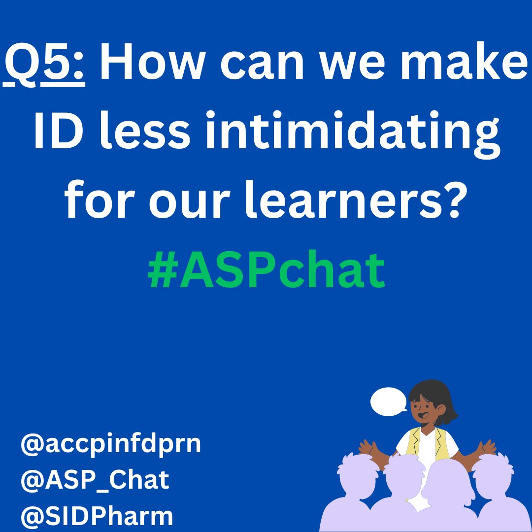 Share your response below &amp; remember to tag it with #ASPchat 🤓🧫📚

@asp_chat
@sidpharm