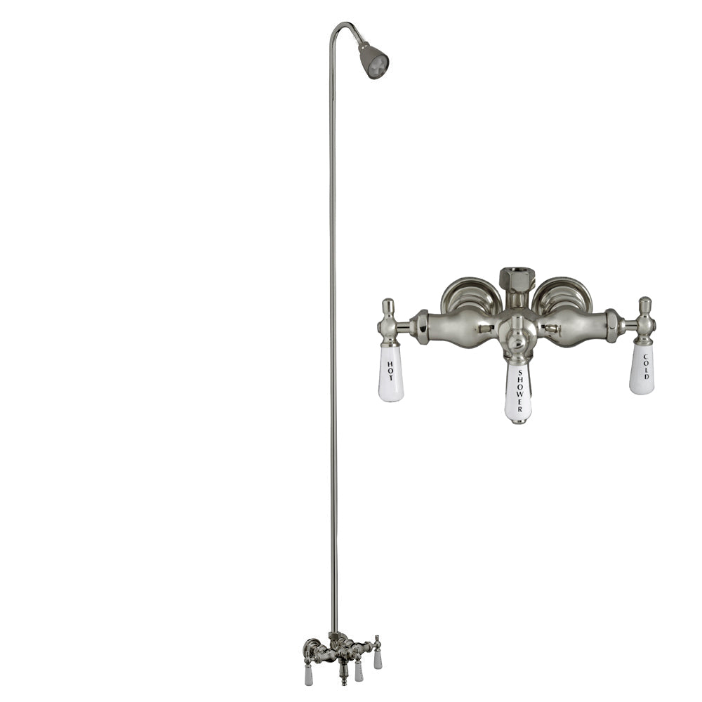 #DailyFaucet: Barclay Products Clawfoot Tub Filler – Diverter Faucet with Old Style Spigot bit.ly/3d3sfIY