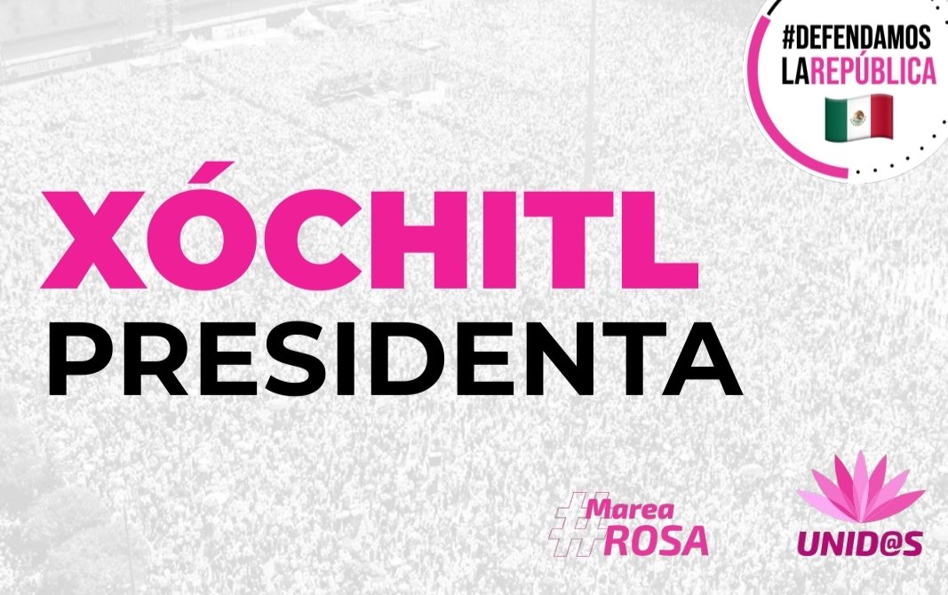 Necesitamos mayoría, logremos la mayor cantidad posible de Diputados y Senadores, ganemos las Legislaturas locales. Es la mejor forma de apoyar a #YoSiVotoPorXochitl #InundemosLasUrnas #DefendamosLaRepública #YoSiVoyALaMarcha