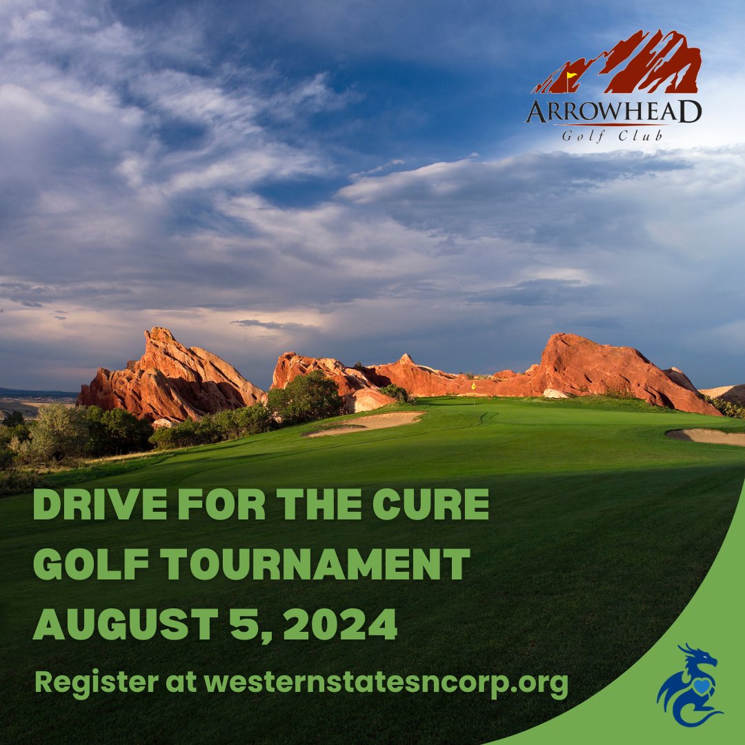 Who: You
What: WSCR’s 17th Annual Golf Tournament, Drive for the Cure
Where: Beautiful Arrowhead Golf Course in Littleton, CO 
When: August 5, 2024 

Be there to support the cancer community! Register at westernstatesncorp.org/drive-for-the-… 

#denver #wscrncorp #golf #researchmatters