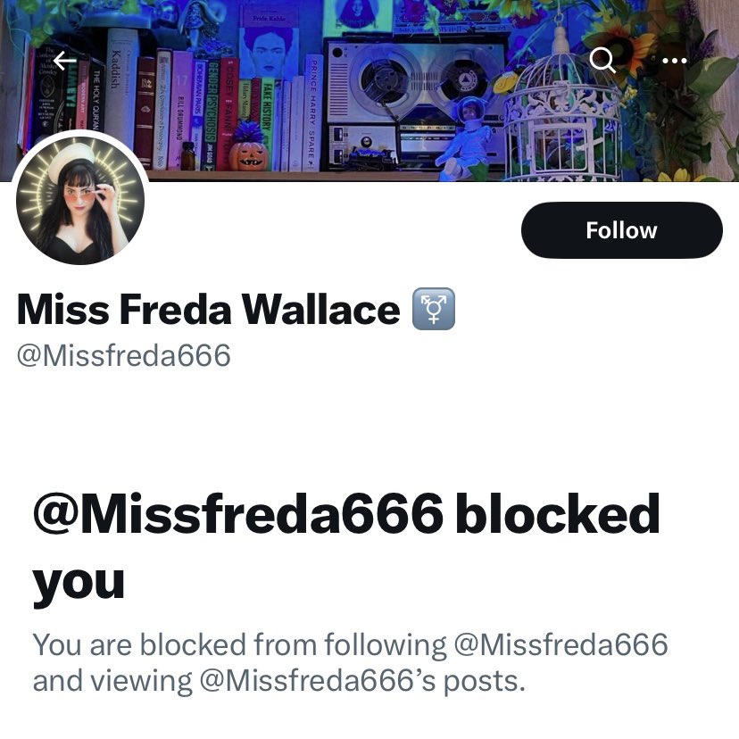 Ah it would seem that after sending me verbal abuse Freda Wallace has blocked me. It’s worth noting that Freda enjoys being a contributor on @LBC I’m a contributor too (as a disabled woman) on the sort of abuse we experience routinely, as shown here ⬇️