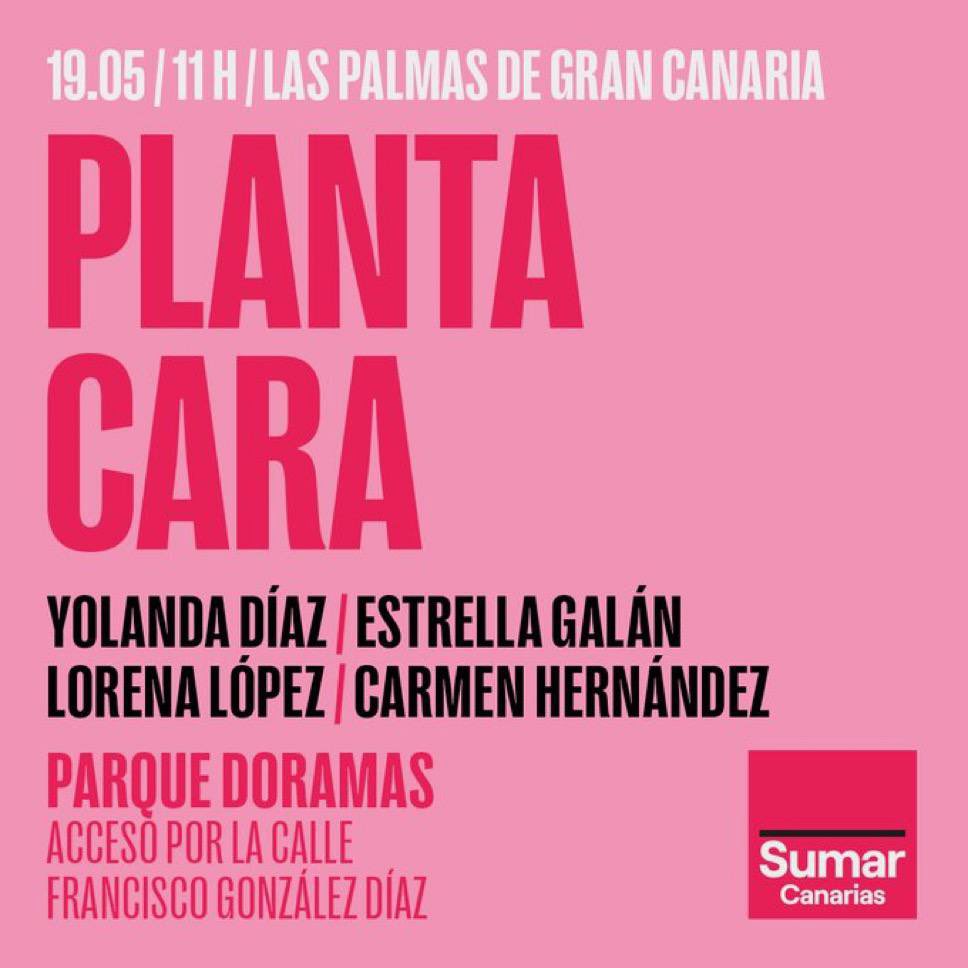 Nos vemos mañana en Las Palmas de Gran Canaria para seguir plantando cara. Juntas hacemos que la esperanza sea más fuerte que el miedo 🩷