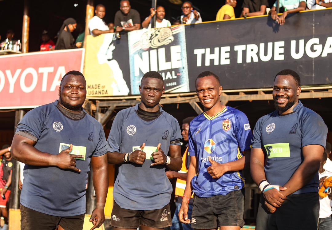 My team today from the other semi final side was kobs and they won 💃 but unfortunately the odds for the finals ain’t in their favor. But at least they beat someone from their home ground😅😅😅
#NileSpecialRugby 
#GutsGritGold 
#RaiseYourGame