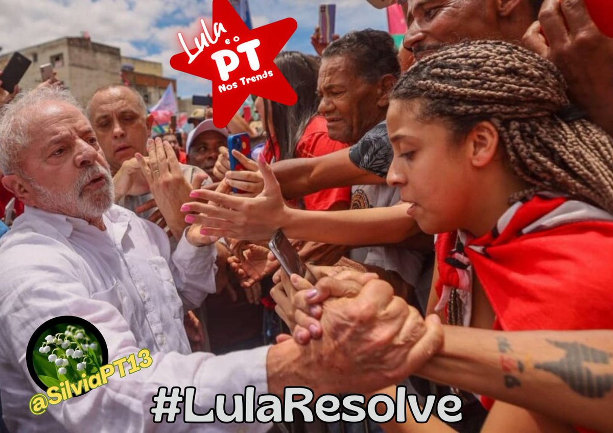 @MaluNogueiraPT @InesNasciment12 #LulaResolve