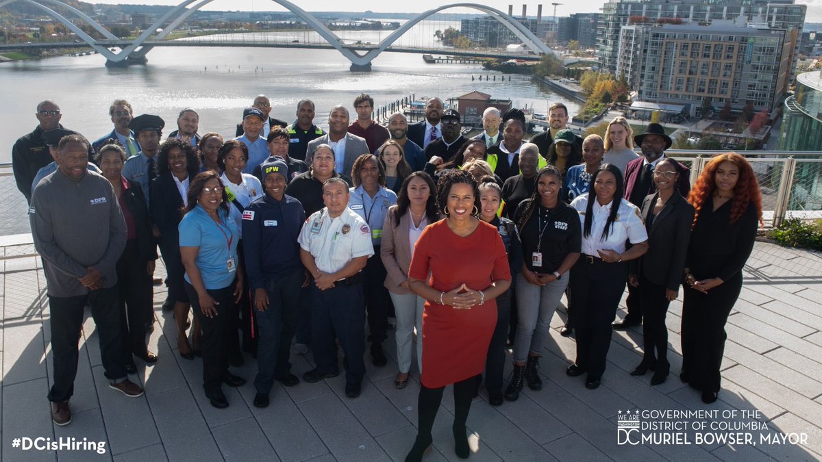 DC is hiring🗣️

Make a difference in our city while earning great pay and benefits. 

There are 100+ jobs available — find the role that's for you➡️careers.dc.gov