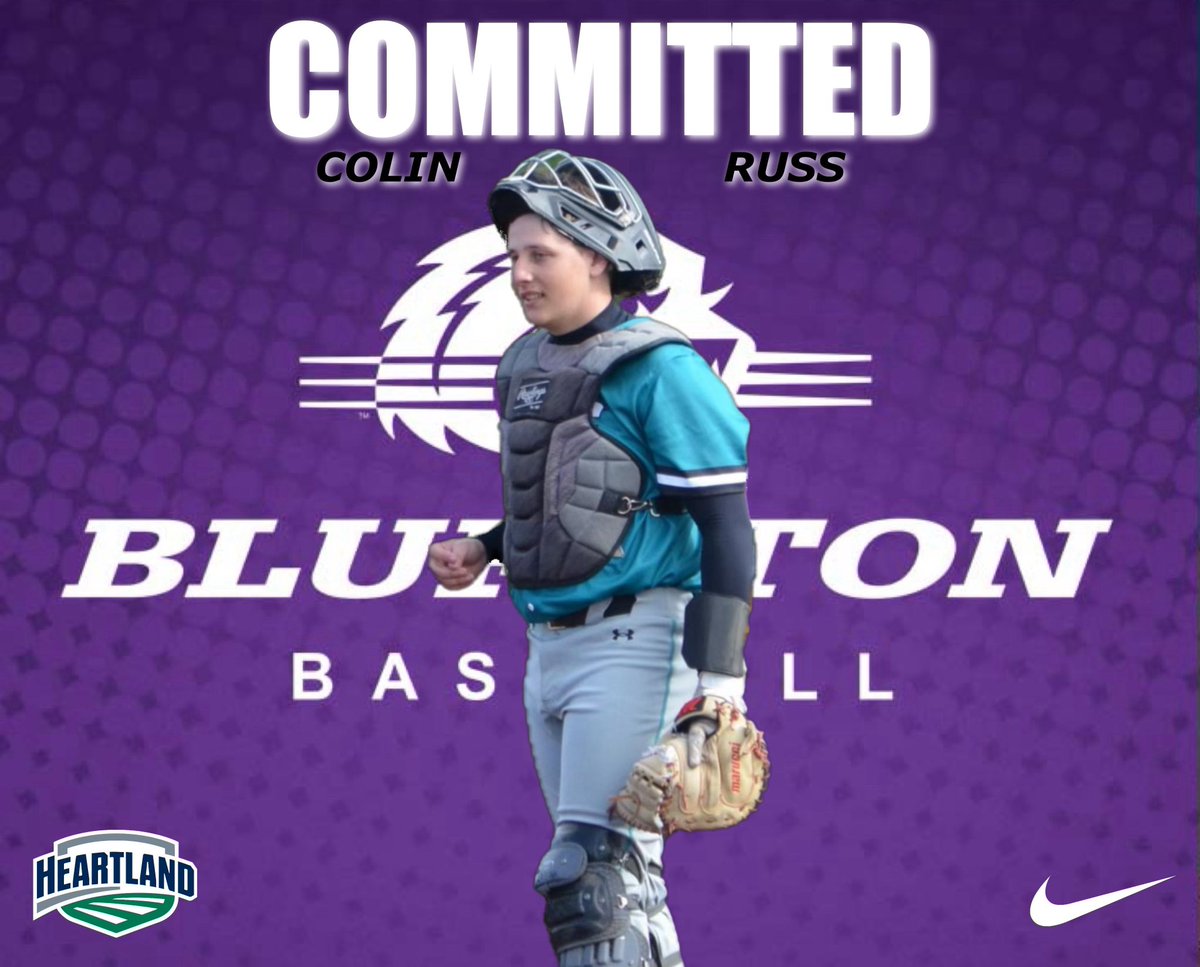 Colin Russ (@colinruss4) on Twitter photo Honored to announce my commitment to <a href="/BlufftonUBsball/">Bluffton University Baseball</a> So thankful to my family, coaches, teammates, and friends for all the support, thank you to Coaches <a href="/GrandeyJames44/">James Grandey</a> <a href="/brantcurnutte14/">Brantley Curnutte</a> & @wilson43Brandon for this amazing opportunity #FIGG #RollBeav
<a href="/crussrn/">Kitty Russ</a> <a href="/Raruss4/">Rob Russ</a> Honored to announce my commitment to <a href="/BlufftonUBsball/">Bluffton University Baseball</a> So thankful to my family, coaches, teammates, and friends for all the support, thank you to Coaches <a href="/GrandeyJames44/">James Grandey</a> <a href="/brantcurnutte14/">Brantley Curnutte</a> & @wilson43Brandon for this amazing opportunity #FIGG #RollBeav
<a href="/crussrn/">Kitty Russ</a> <a href="/Raruss4/">Rob Russ</a>