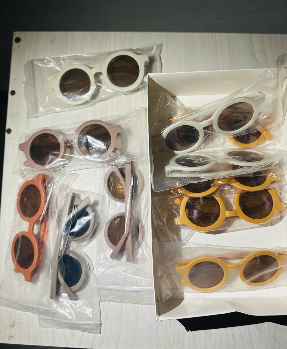 tonytheegoon's tweet photo. Hey twitter fam . Weeks back I ordered some kids sun glasses. The MOQ was like 20 .I gave away a few to now I have like 7 extra ones I would love to give away . If you need a pair for your daughter leave a comment. https://t.co/5wQJfakHI7