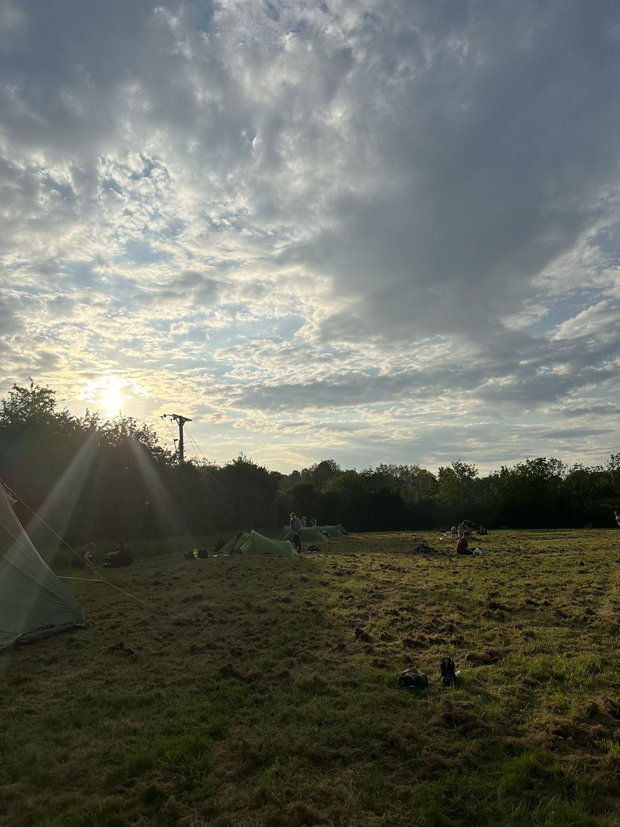All three groups have arrived safely, pitched their tents and cooked dinner. They have all had a brilliant day and have really enjoyed the experience so far #DSLVandproud