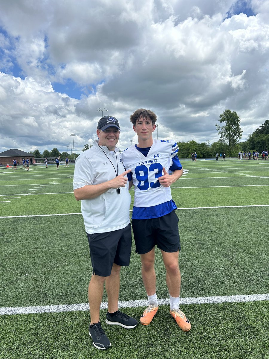 Had a great time at Lindsey Wilson’s camp today! Thanks for having me. @CoachKleckler @CoachGraham_LWC @DennyDledford @FCFlyerFootball