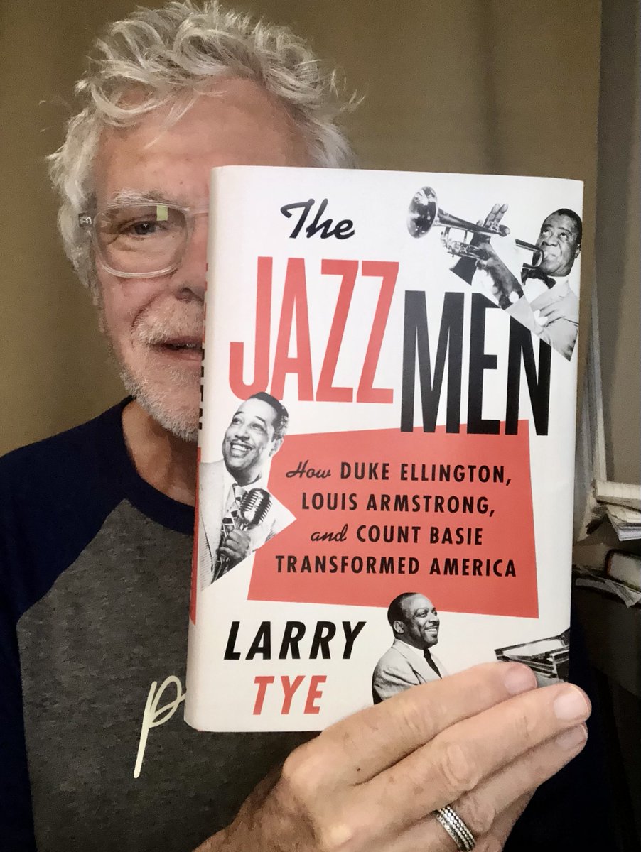 My weekend reading, The Jazz Men @MarinerBooks by @LarryTye