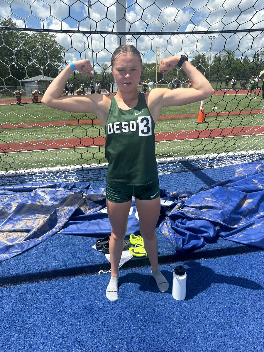 DeSoto Cross Country (@desoto_xc) on Twitter photo Been waiting 4 years to say this about this young lady for track!!! This little Piggy is going to State in the 1600! Way to go Jailey Pigg!!! <a href="/desototrack/">De Soto Girls Track and Field</a> <a href="/desotoboysTF/">De Soto73 Boys Track</a> <a href="/De_SotoDragons/">De Soto Dragons</a> Been waiting 4 years to say this about this young lady for track!!! This little Piggy is going to State in the 1600! Way to go Jailey Pigg!!! <a href="/desototrack/">De Soto Girls Track and Field</a> <a href="/desotoboysTF/">De Soto73 Boys Track</a> <a href="/De_SotoDragons/">De Soto Dragons</a>