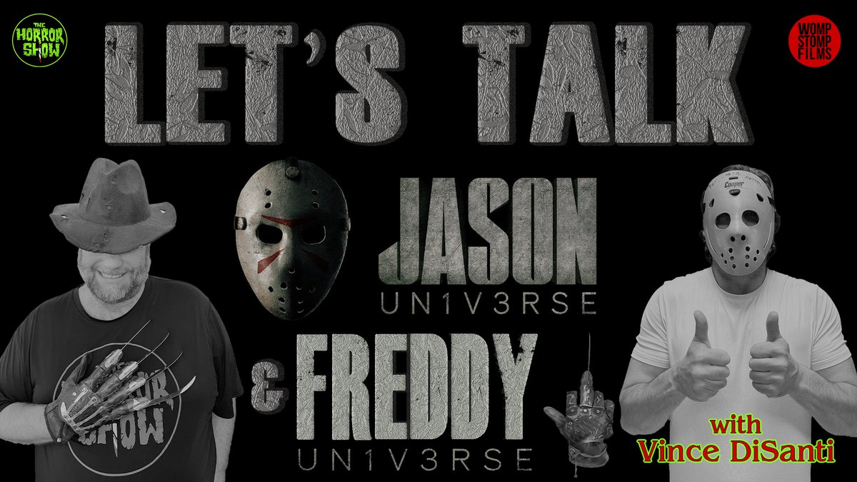 In just over an hour, join Cecil and guest @wompstompfilms as they discuss both the Jason Universe AND the state of the Freddy universe! Let's have some fun, shall we?! youtube.com/watch?v=PfdAM1…