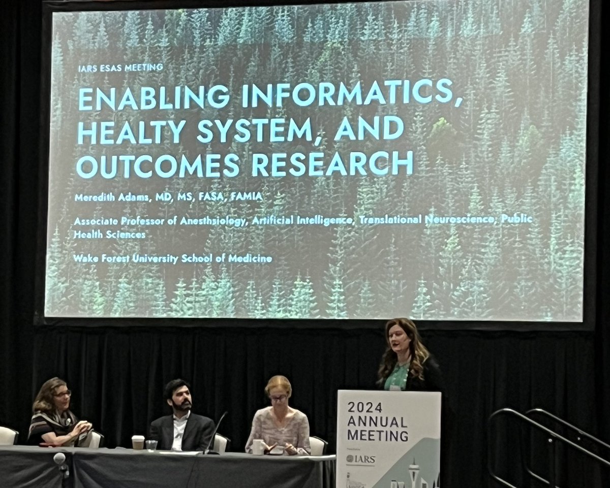 Enjoyed this morning’s @eSASAnesthesia session at #IARS24 with FAER Board member @AslaksonRebecca and past grantees @MeredithAdamsMD and @PRiegelhaupt! #Scholars24