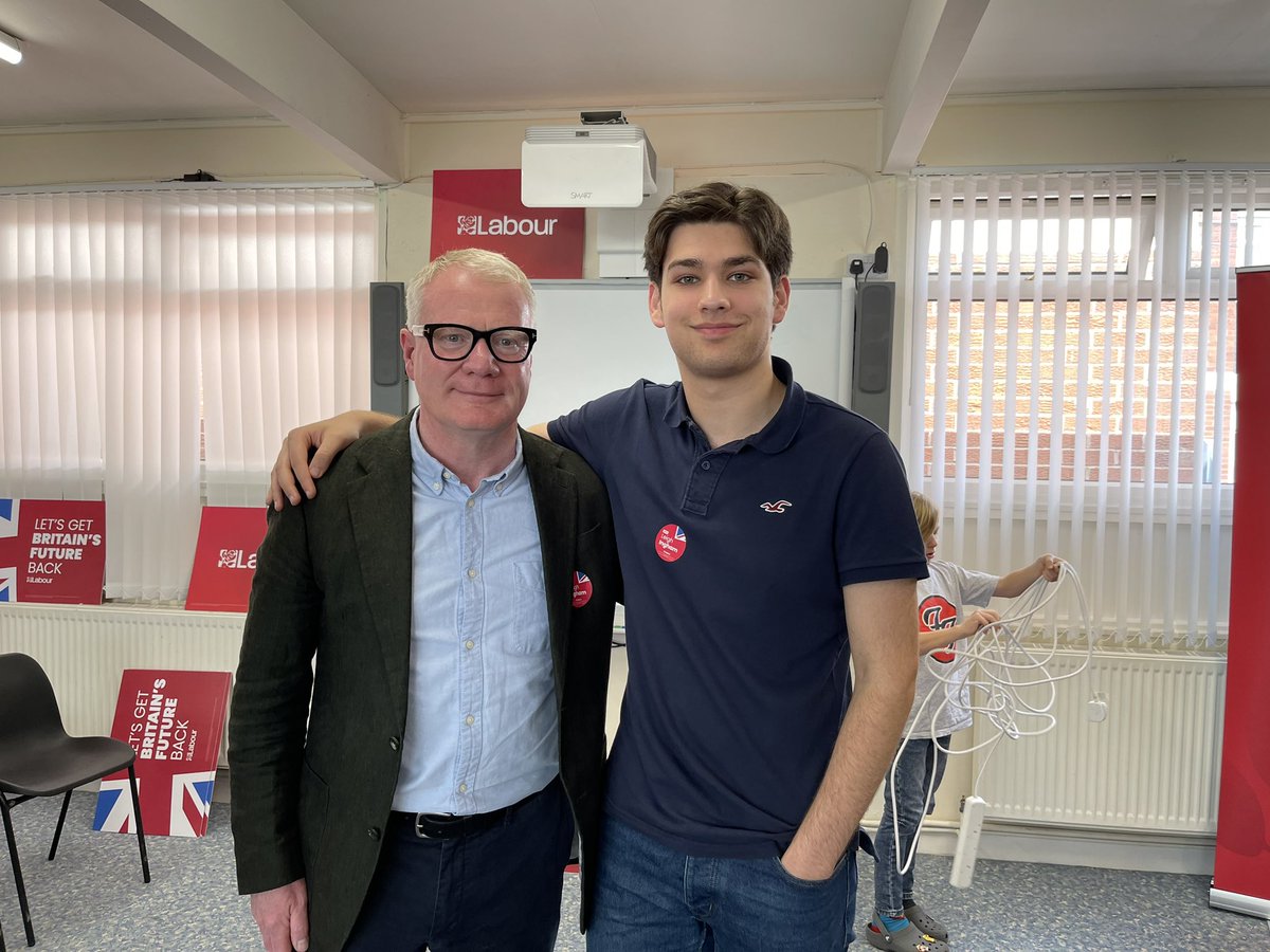 It was great to be at @LeighIngham1’s campaign launch in Stafford with Richard Parker and Lisa Nandy. Great to see some new faces at @WestmidsYL as well!