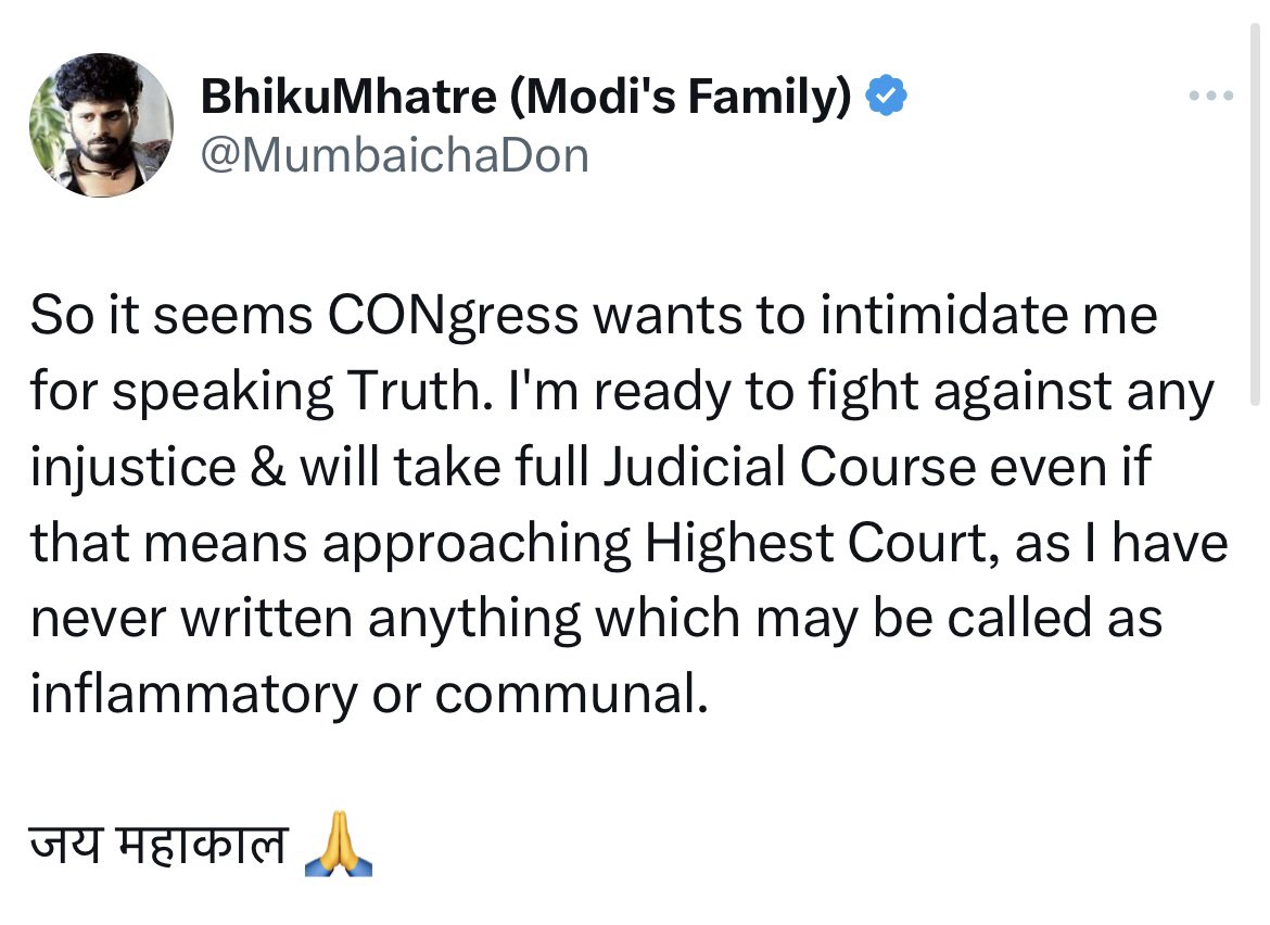 ARanganathan72's tweet photo. Unbelievable. @MumbaichaDon has just been arrested by Karnataka police apparently for his tweet criticising the Congress that, according to the complainant, brought bad name to the party. This is what fascism looks like.

Stay strong, MumbaichaDon. I stand with you. Always will. https://t.co/GCNFwWxCRJ
